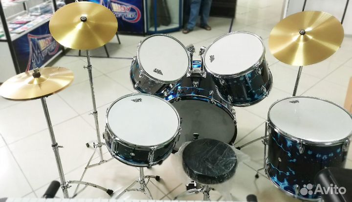 Ударная установка Rolling Rock JR-2232C Blue Snake