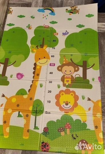 Детский коврик для ползания новый