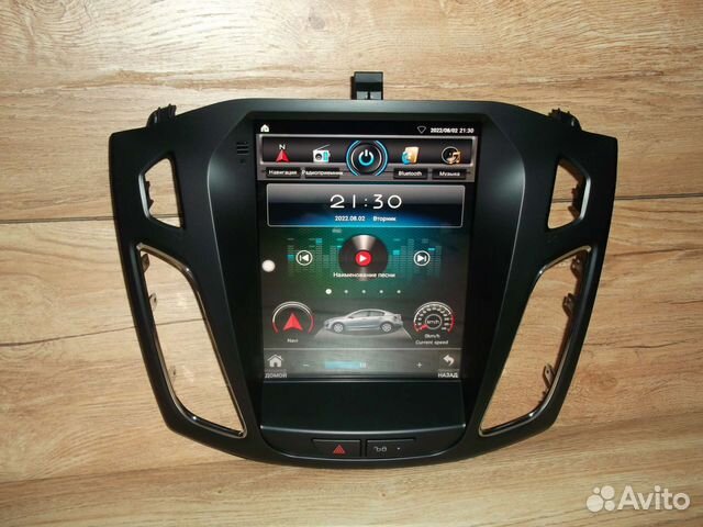 Магнитола Ford Focus 3 Android типа Tesla