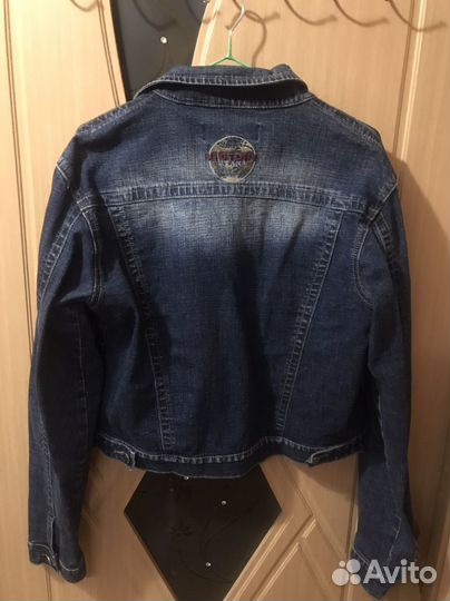 Джинсовая куртка женская р.46