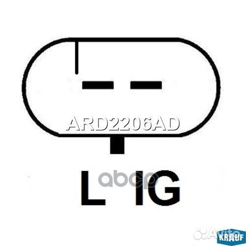 ARD2206AD krauf Регулятор генератора ARD2206AD