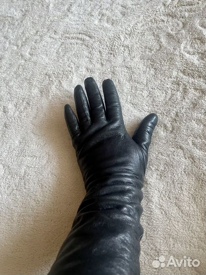 Перчатки женские натуральная кожа
