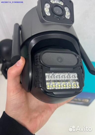 Камера видеонаблюдения уличная WiFi с мигалкой