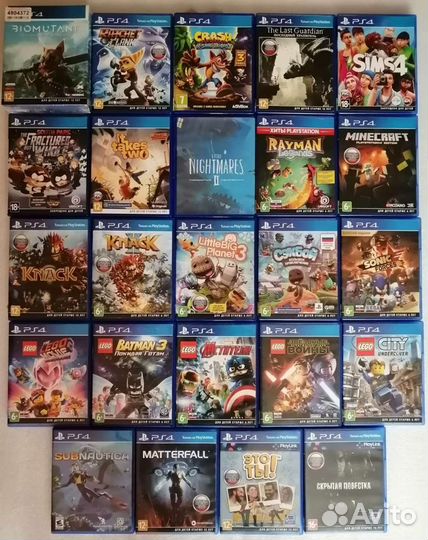 Игры PS4/PS5/PS3 Диски PS4/PS5/PS3
