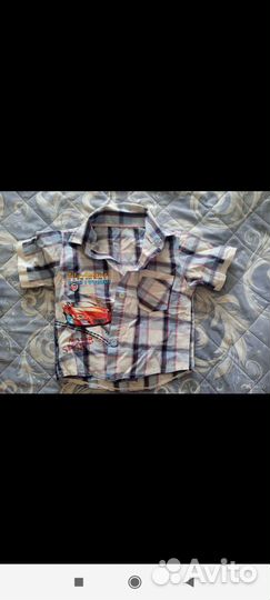 Рубашка на 2 года на мальчика