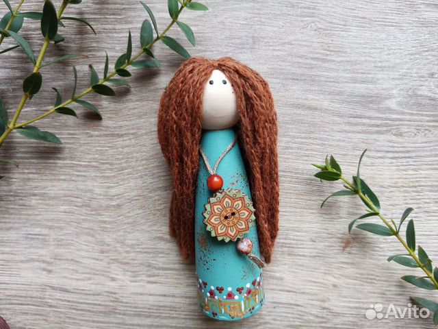 Интерьерная кукла ручной работы