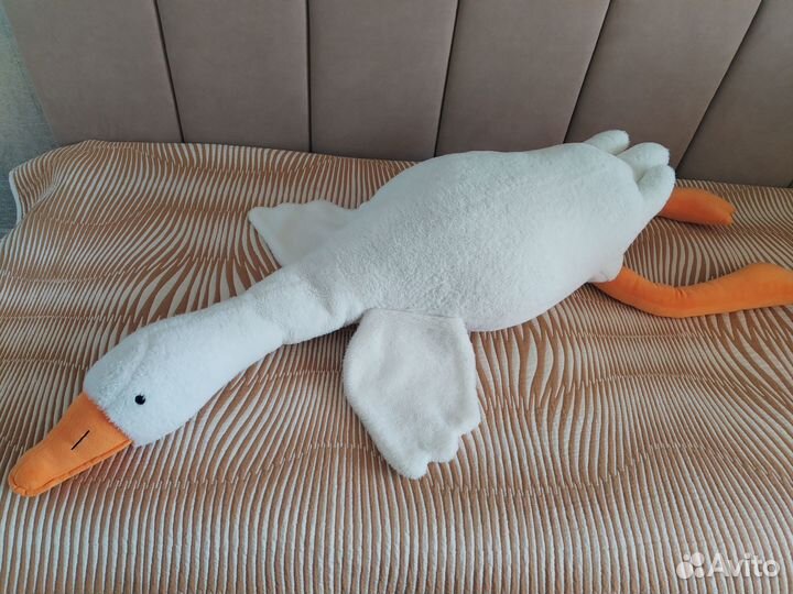 Мягкая игрушка гусь обнимусь