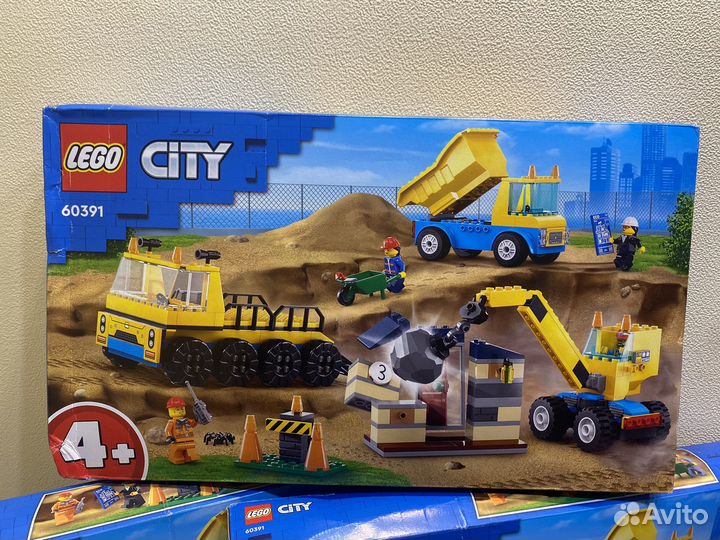 Lego City 60391 строительные машины