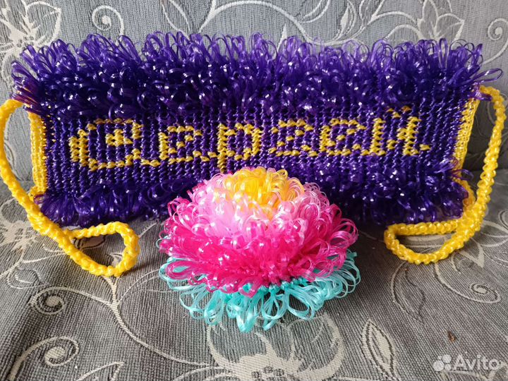 Мочалка ручной работы