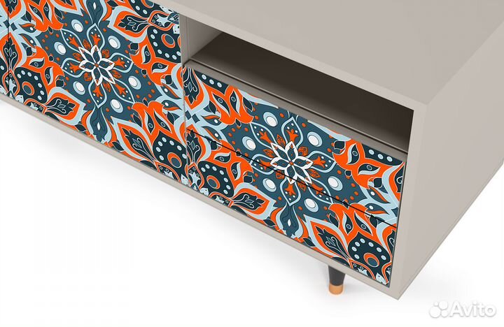 Тв-тумба T7 - Сатин - Fire Beetle