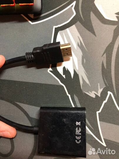 Переходник с VGA на hdmi