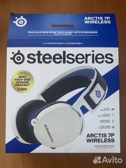 Беспроводные наушники Steelseries Arctis 7p