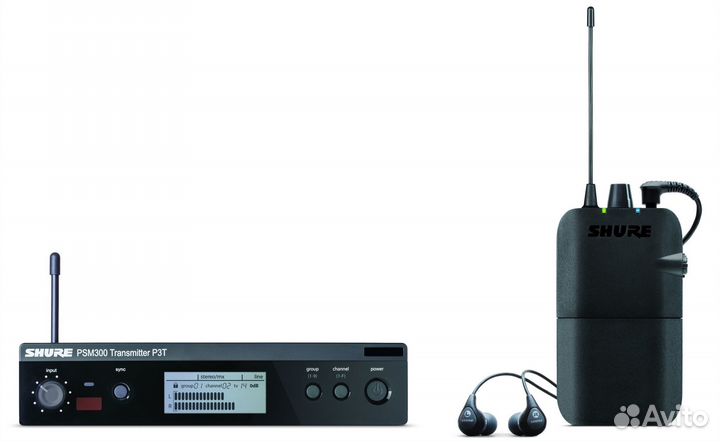 Система мониторинга Shure P3TER112GR K3E