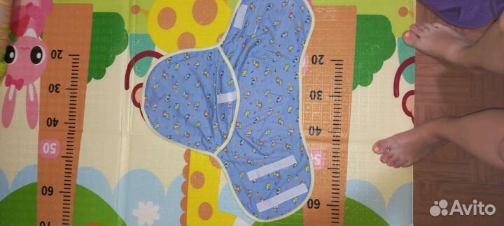 Пеленка кокон на липучках