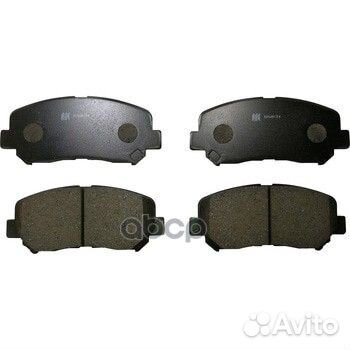 Колодки тормозные, передние (с антискрипной пла