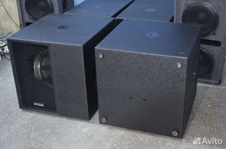 Два пассивных сабвуфера cubo-18 Martin Audio. 2шт