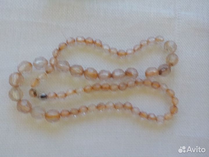 Бижутерия времен СССР бусы клипсы