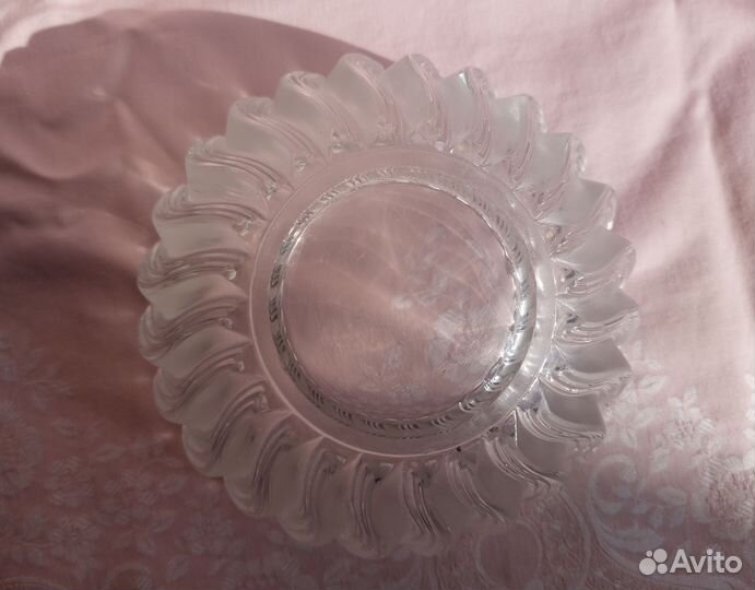 Розетка вазочка Богемия Barolac