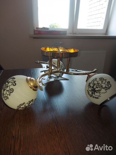 Люстра потолочная бу