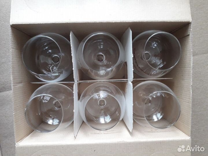 Новые бокалы для коньяка