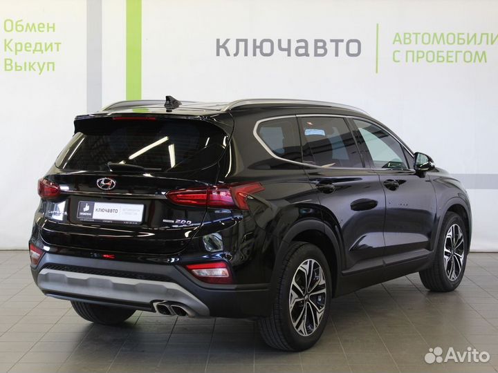 Hyundai Santa Fe 2.0 AT, 2018, 76 210 км