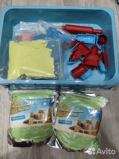 Кинетический песок набор