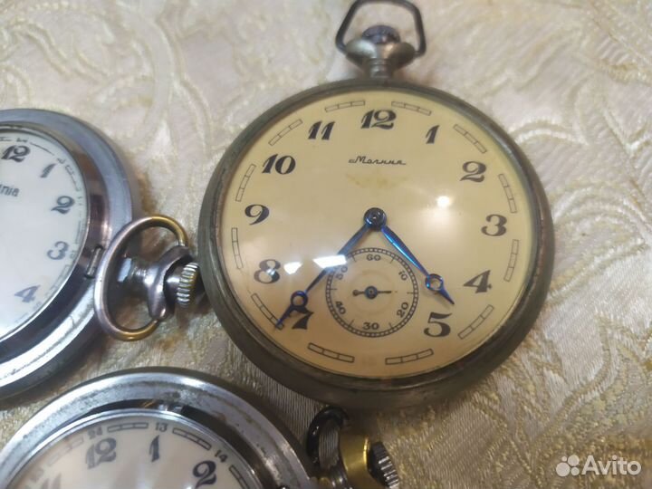 СССР Часы наручные карманные секундомер
