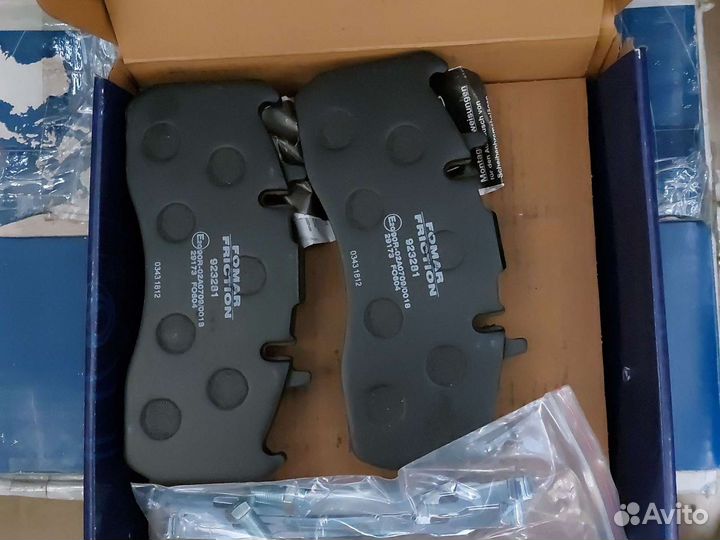 Тормозные колодки volvo renault