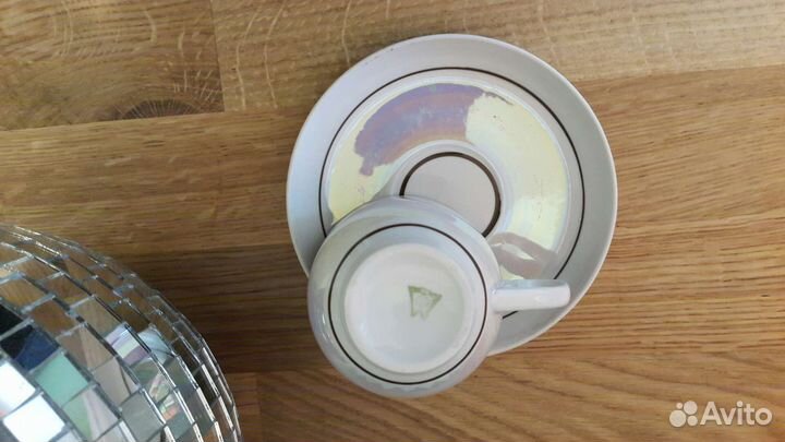 Кофейная пара. Чашка и блюдце