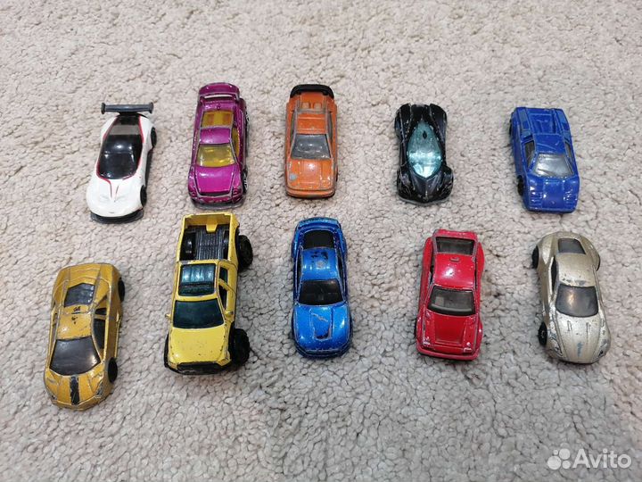 Детские машинки игрушки металлические