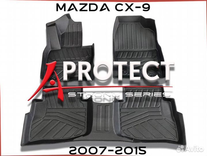 Модельные коврики Akuba для Mazda CX-9 2007-2015