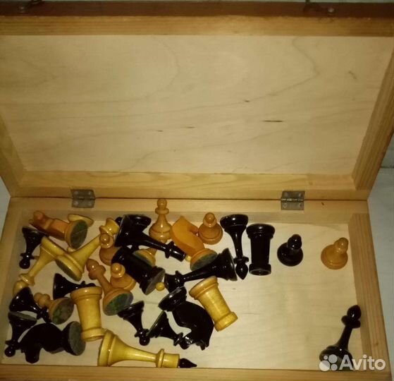 Шахматы деревянные большие