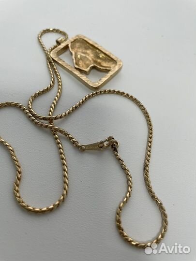 Подвеска Avon Лев винтаж