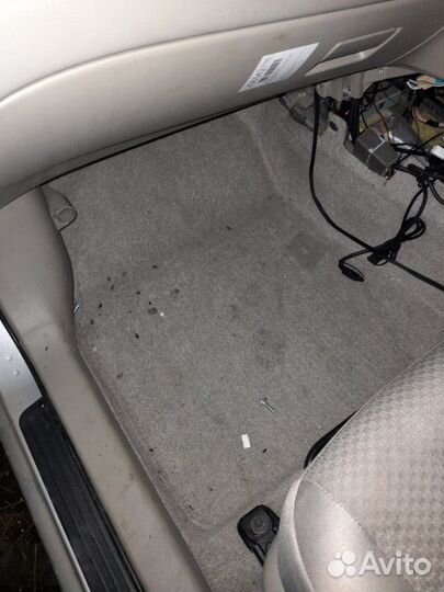 Ковер пола Toyota Premio NZT260 1NZ-FE 2010