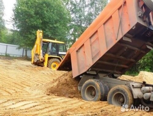 Щебень, окол, галька, отсев, песок, пгс, бут