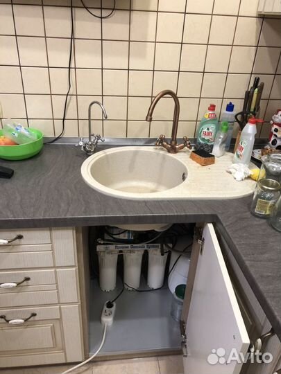 Замена фильтров для воды,Установка фильтров воды