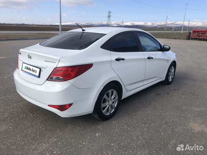 Hyundai Solaris 1.6 МТ, 2014, 107 000 км