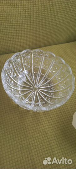 Ваза хрустальная СССР