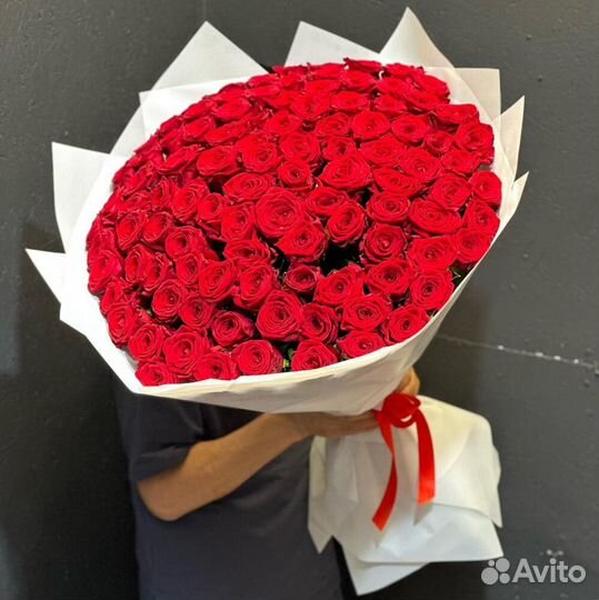 101 роза с доставкой