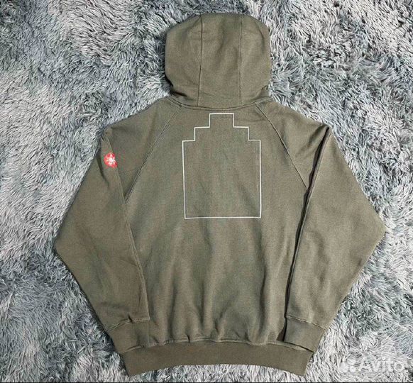 Зип худи cav empt серо-зеленое