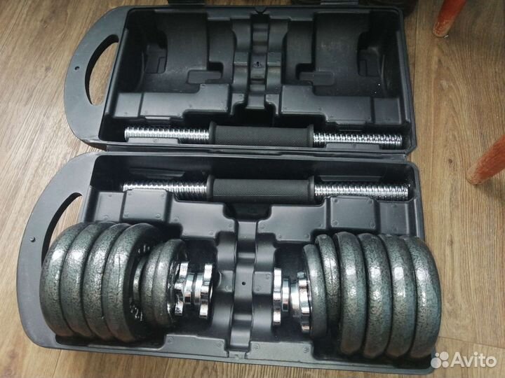 Гантели разборные