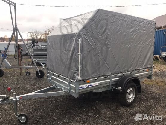 Прицеп 817705 с тентом аэро 150 см. Запчасти