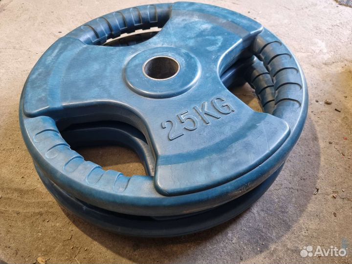 Диски, блины для штанги Евро-Классик 25 кг