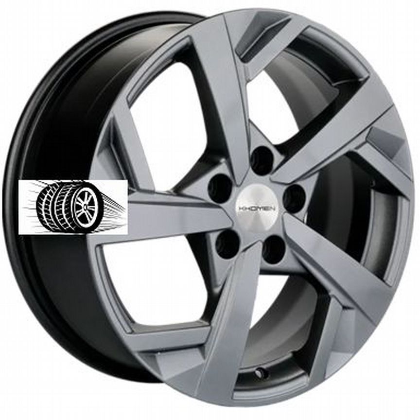 Литые диски Khomen Wheels 7×R17 5×114.3