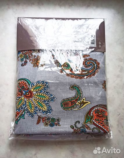 Скатерть 180х145 (новая) хлопок рогожка