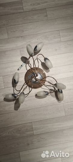 Люстра потолочная бу