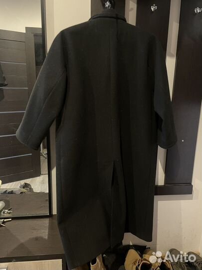 Утепленное пальто oversize