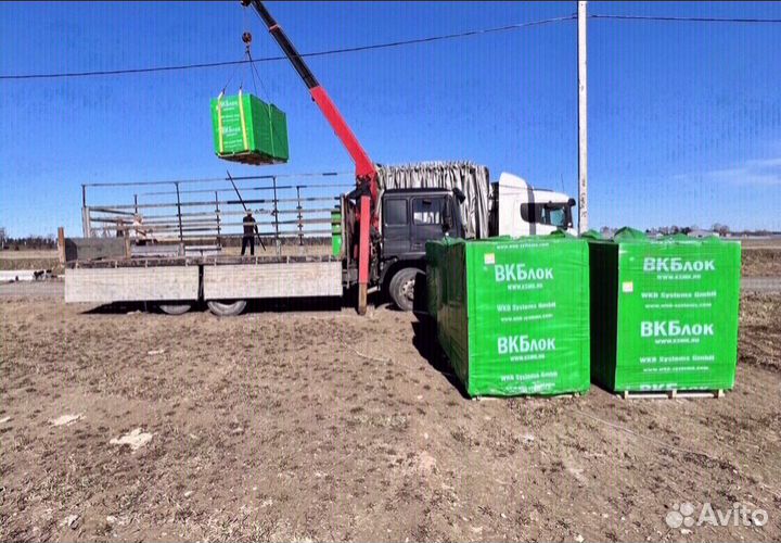 Газоблок Пеноблоки Газобетонные блоки вкблок (WKB)