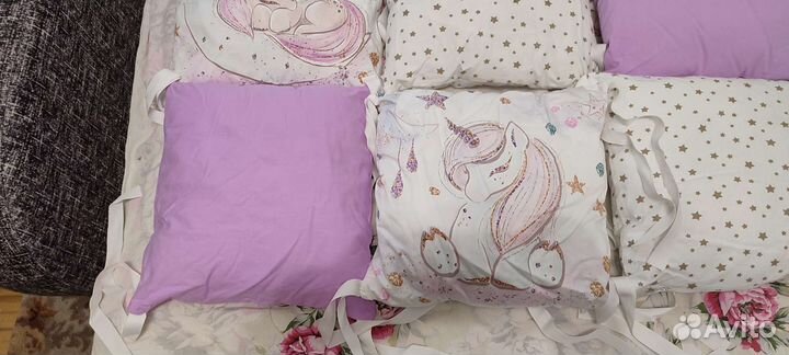 Бортики в кроватку