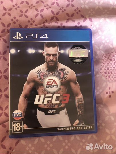 Игра для ps4 UFC 3